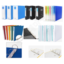 바인다 파이프 D링 O링 PP바인더 고주파 백색 흑색 화일 파일A4 수입합지 장부 사무용, 4)A4 O링수입합지바인더, 3cm, 적색