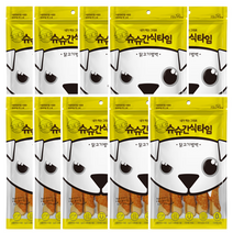 슈슈 간식타임 닭고기 범벅 120g x 10개 국내산애견간식, 1팩