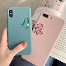 챠피 커플 공룡 컬러 젤리 케이스 아이폰시리즈 휴대폰
