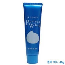 휴대용 미니 쎈카 센카 폼 클렌징 폼 40g 퍼팩트휩 여행용 수영 헬스 찜질방 후 클렌징폼, 5개