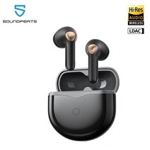 SoundPEATS Air4 Lite 블루투스 5.3 무선 이어폰 고음질 오디오 AI 통화 소음 감소 이어버드 다지점 연결 지원, black