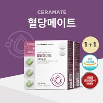 [1+1] 세라젬 세라메이트 혈당메이트 60정 식후 혈당 바나바 판토텐산 혈당관리복합식품