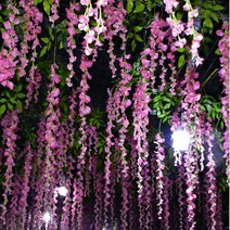 담쟁이넝쿨 생화같은 인테리어 조화 천장인테리어, 스카이넝쿨 - 아이보리