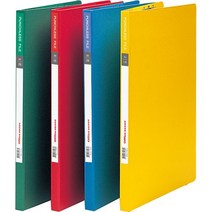 펀치리스화일 색지 상철 청색 OfficeDEPOT