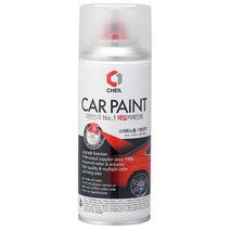 제일 스프레이 카페인트 차량용 페인트 현대 초크화이트 P6W 390 / 투명 / 프라이머, 제일 카페인트 (스프레이) 투명