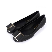 [페라가모]01N008 CAPUA 10-BK/GD 플랫펌프스 Salvatore Ferragamo 살바토레 페라가모 Women 여성 SHOES 슈즈 Heel/Pumps 펌프스(FE RI22 SHO610)