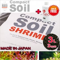 컴팩트 쉬림프 소일 3mm 3L [Neo A 40ml 증정]/ 네오 CRS 새우 슈림프 쉬림프 수족관 어항 수조 바닥재