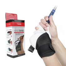 투딘 골프 손목교정아대 손목밴드, 네이비