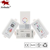 WS2811 WS2812 LED 픽셀 스트립 컨트롤러 블루투스 WIFI 음악 스마트 LED 컨트롤러 WS2813 WS2815 SK6812 APA102 DC5-24V, 01 SP105E