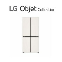 LG 디오스 오브제컬렉션 글라스 6도어 냉장고 (M873GBB252), 베이지+베이지