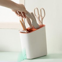 칼 집 케이스 거치대 보관함 나이프 꽂이 칼집 칼보관, 1개, 화이트 그린
