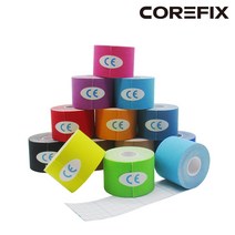 코어픽스 키네시올로지 스포츠테이프 근육 테이프 테이핑, 그린(5cm×5m)