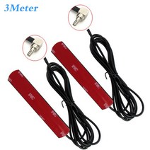 2PCS WIFI 안테나 3G 4G LTE 패치 안테나 700-2700MHz 12dbi SMA 남성 3 모뎀 라우터 용 5M 커넥터 연장 케, 05 2PCS-CRC9-3 Meter_04 스페인