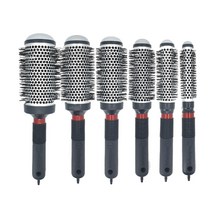 테크니크 핫 컬링 브러쉬 6가지 전문가용 드라이롤, 1개, 330