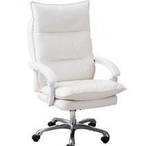 리클라이너의자 컴퓨터 회전 사무실 프리랜서 회의실, 카키 170도 발판 7점마사지 스틸