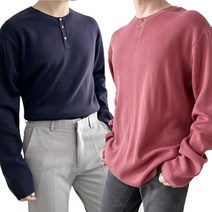 남자 니트티 편안한 라운드넥으로 어떤 코디에도 잘 어울리는 베이직한 니트티셔츠