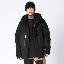 엘나스 1920 ELNATH AURI DUCKDOWN JACKET BLACK 보드자켓
