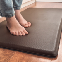 양드레 PVC주방매트 싱크대발매트, 울트라 브라운 L(50x180)