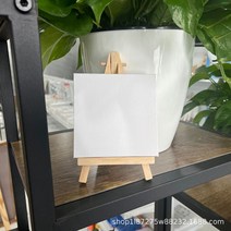 나만의 그림 그리기 취미활동 전시 미니 캔버스 이젤 세트 -9x16