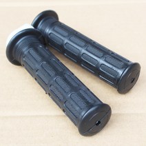 범용 레트로 오토바이 자전거 핸들 바 고무 핸드 그립 혼다 CG125 GY6-125 WH125 CBT125 JH70 125cc, 01 CG125