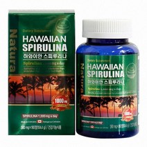 캐나다 - 하와이안 스피루리나 580mg x 80정 효능 스피 룰리나 루리나 분말 알리성복합식품, 단품