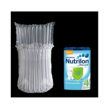 포장용에어캡 택배 포장 뽁뽁이 에어캡 롤 완충재 기계 100pcs 공기 열 가방 폭발 방지 탱크 특급 배송 베일 버퍼 충격 방지 풍선 거품 분유 파우치, 12열 100개