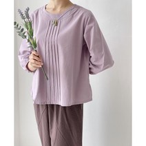 여성 여자 봄 가을 개량한복 매듭체크한벌 생활한복