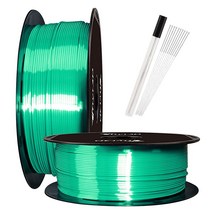 샤인 브론즈 1.75mm PLA 3D 프린터 필라멘트 메탈릭 브론즈 샤이니 3D 프린팅 소재 1KG 스풀 TTYT3D, Silk Green