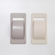 원스톱방문고정 문끼임방지 방문스토퍼 문쾅 충격방지 도어스토퍼, 1개, 아이보리