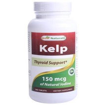 베스트네츄럴스 Best Naturals 켈프 150 mcg 타블렛, 300개입 × 1개
