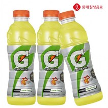 게토레이 레몬 600ml X 6개 이온음료/스포츠음료/펫음료/갈증해소/음료수/롯데칠성/게토레이, 상세페이지 참조, 상세페이지 참조