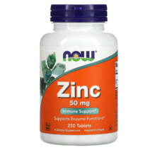 나우푸드 글루콘산아연 징크 Zinc 50mg 250정, 1개