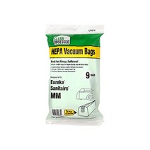 Clean Obsessed H 10 HEPA 백 타입 MM Eureka Mighty Mite 모델 3670 3680 및 Sanitaire S3680 3680에 적합. 패키지 당 9