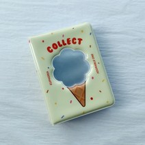 포토북 아기앨범제작 초음파앨범 웨딩 커플 여행 엘범 사진첩편지 인쇄 된 사진 앨범 3 인치 Photocard 바, 20 D-yellow