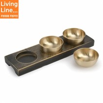 Kitchen 유기 소스볼 종지 6.8cm 전통 한정식 유기 놋그릇 소스볼 간장 종지, 유기 종지 소스볼, [ 1개 ]