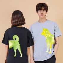 키밍 진돗개 여자티 남성긴팔티 프린트반팔티