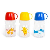 주주컵물병 350ml 트라이탄 유치원 어린이집 어린이 보틀 강아지 반려견 산책 초등학생 물병 물통, 주주물병(500ml), 블루