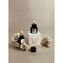 [로스코] 차량용방향제 프리미엄 퍼퓸 카 디퓨저, 클린 웜 코튼, 50ml