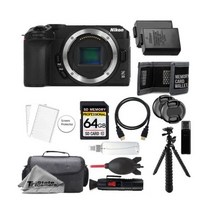 니콘 Nikon Z30 미러리스 카메라 64GB 추가 배터리 삼각대 - 액세서리 키트