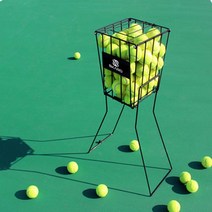 스카로 수거기 카트 테니스공 72볼 용품 로봇 바구니 바스켓 9W6A2E49, 1개