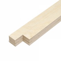 아이베란다 자작나무합판 24x24mm 원목각재 각목 목재 나무쫄대 몰딩, 800mm