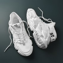 농구 신발 남성 디자인 두꺼운 밑창 조깅 피트니스 통기성 야외 스포츠 신발 남성 운동화 크기 높이 증가