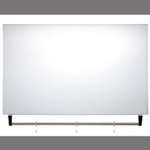 욕실수납장 미니플랩장(수건걸이) 플랩 쇼바장 W800 x H600 x D170, 다크그레이(DG), 1개