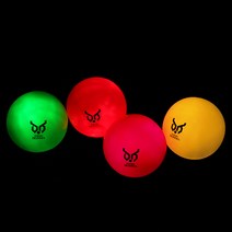 [파크골프데이]부쿠로혼마 Led 야광 파크골프공, 1개, 레드, 1개