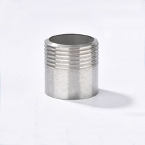 빠루 야스리 18 quot;14quot; 38 34 BSP 수나사 짧은 니플 스테인레스 스틸 파이프 피팅 커넥터 어댑터 용, One-way thread, 1/2