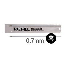 AWY456449문화)스톱펜 리필(0.7mm/12개입), 1개