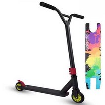 스턴트스쿠터 두발 수동 성인 청소년, D20 블루 84CM 높이