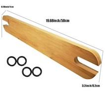 자전거 트레일러 유아용 의자 발판 천연 대나무 아기 좌석, [02] A