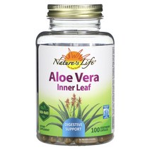 알로에정/겔 Aloe Vera Inner Leaf 100 VegCaps