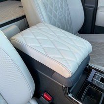 차덕후 자동차 팔걸이 콘솔 쿠션, 스톤 그레이, 1개